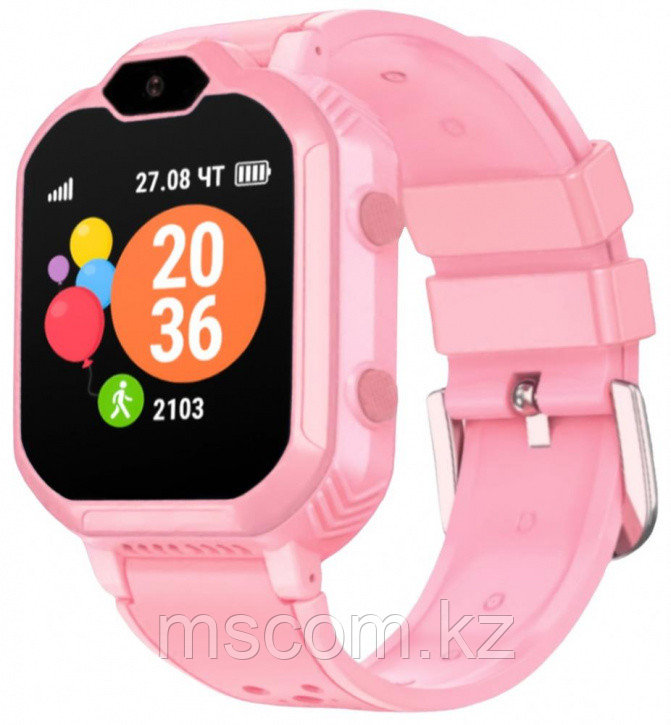 Смарт часы Geozon Aqua Plus розовый - фото 1 - id-p113565809