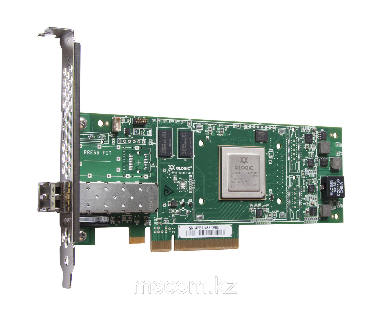 Адаптер FC 16Gb QW971A HPE StoreFabric SN1000Q 16GB 1-port PCIe Fibre Channel Host Bus Adapter (PCIe 3.0 x8) - фото 1 - id-p113547763