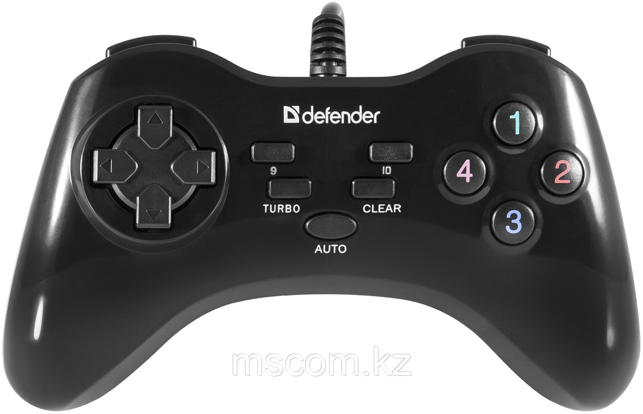 Геймпад проводной Defender Game Master G2, USB, 13 кнопок - фото 1 - id-p113565833