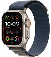 Смарт-часы Apple Watch Ultra Series 2 GPS + Cellular Alpine Loop L 49 мм серебристый-синий