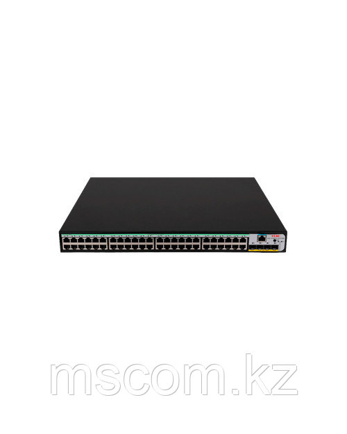 Коммутатор H3C S1850V2-52X-PWR L2 Ethernet Switch with 48*10/100/1000BASE-T PoE+ Ports and 4*1G/10G BASE-X SFP - фото 1 - id-p113547525