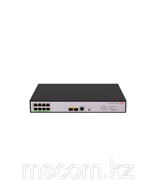 Коммутатор H3C S1850V2-10P-HPWR-EI L2 Ethernet Switch with 8*10/100/1000BASE-T PoE+ Ports (AC 125W) and - фото 1 - id-p113547526