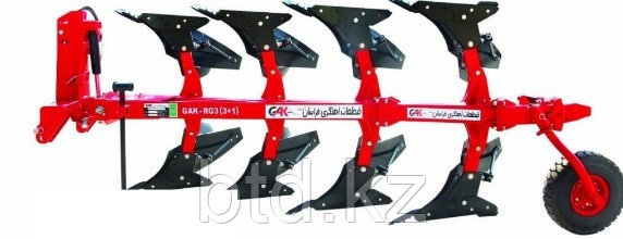 Оборотный отвальный плуг 14" (3+1) GAK-RG3(3+1)-14”
