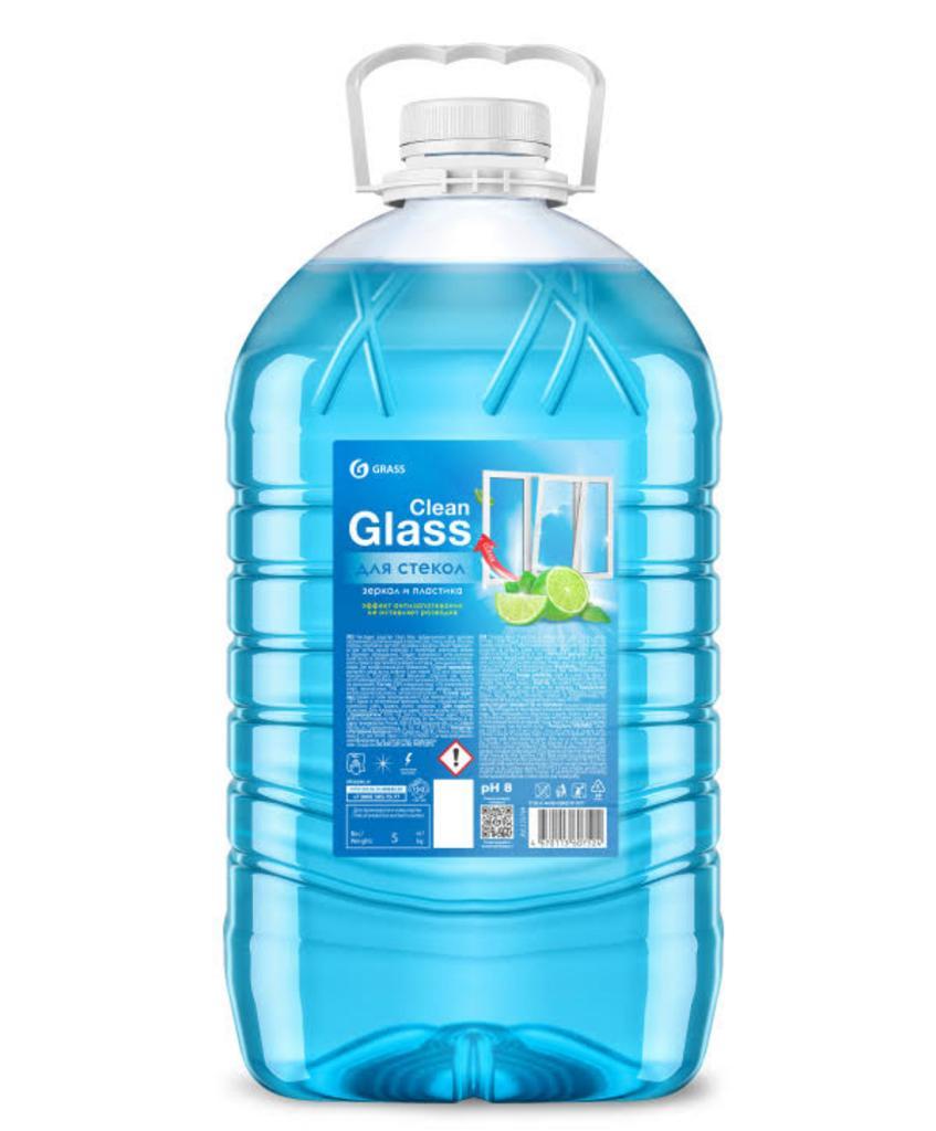 Жидкость для стекол, зеркал и пластика Clean Glass 5 000 мл - фото 1 - id-p113642713
