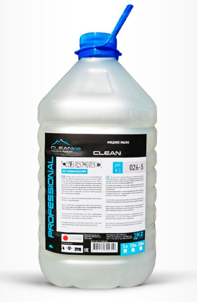 Жидкое мыло без ароматизатора Clean Soap 5 литров - фото 1 - id-p113642735