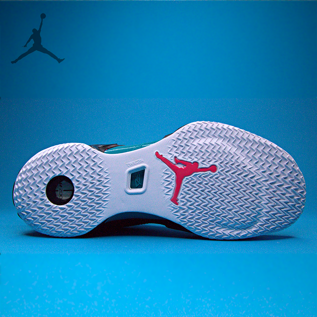 Баскетбольные кроссовки Jordan XXXVI Low "Washed Teal" - фото 3 - id-p113642960