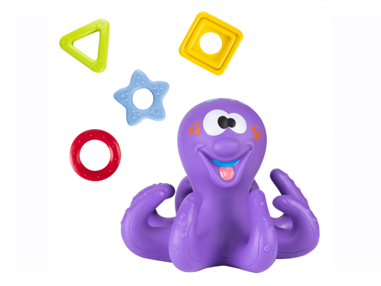 Игрушки для ванны Осьминог, BPA-free