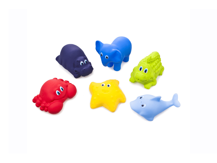 Игрушки для ванной Веселое купание, BPA-free