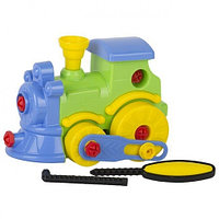 Конструктор Паровозик, пластик BPA-free