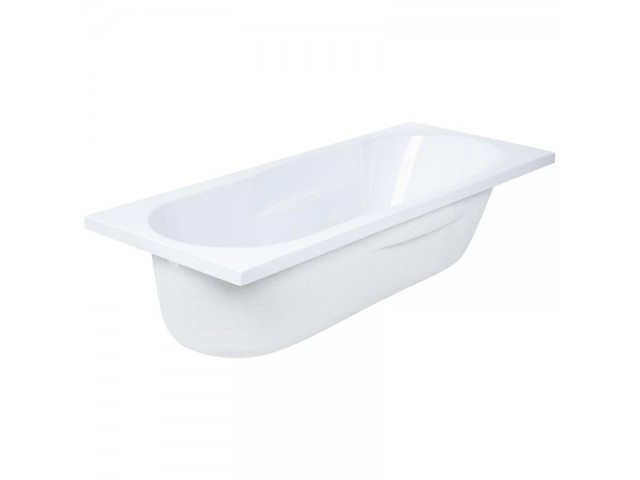 Акриловая ванна Build 150*70 см ультра белый с ножками. Cersanit - фото 1 - id-p113654853