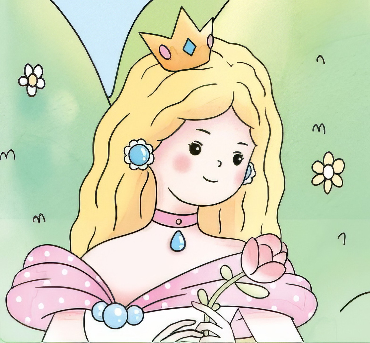 Детская раскраска в комплекте с красками Принцессы - фото 2 - id-p113655528