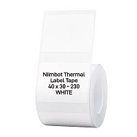 Термоэтикетки Niimbot 40*30 белый цвет