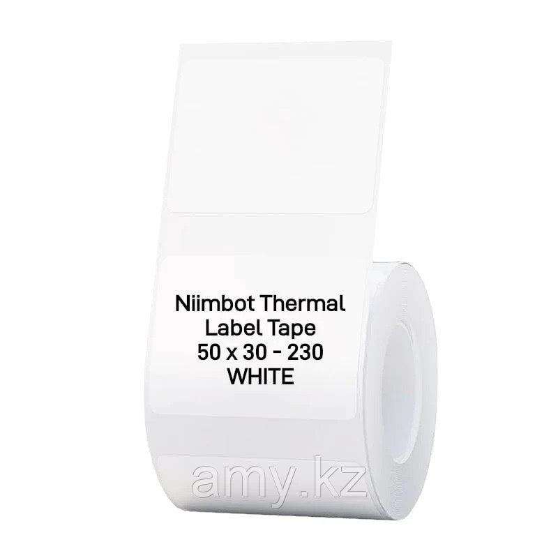Термоэтикетки Niimbot 50*30 белый цвет