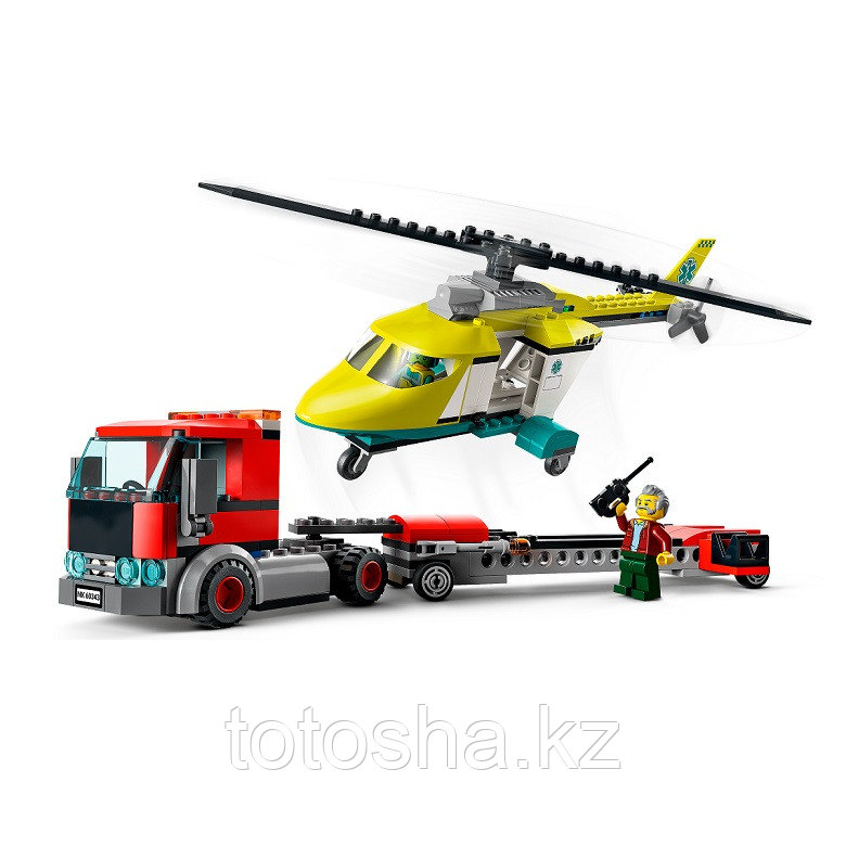 Lego City 60343 Грузовик для спасательного вертолёта - фото 4 - id-p113655840