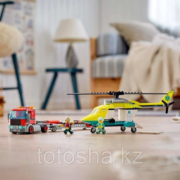 Lego City 60343 Грузовик для спасательного вертолёта - фото 8 - id-p113655840