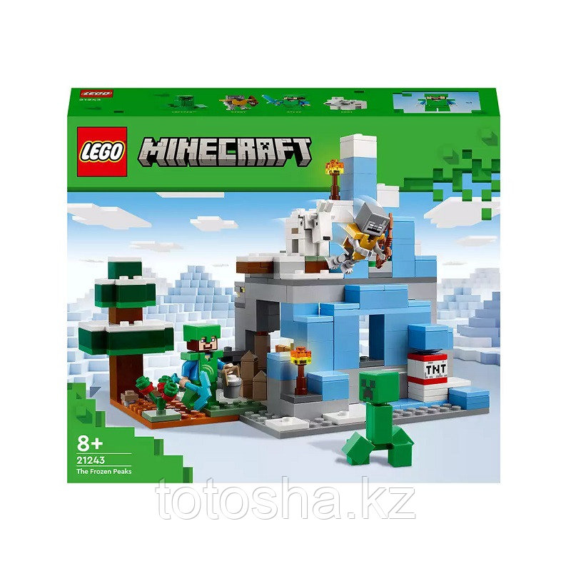 Lego Minecraft 21243 Ледяные вершины