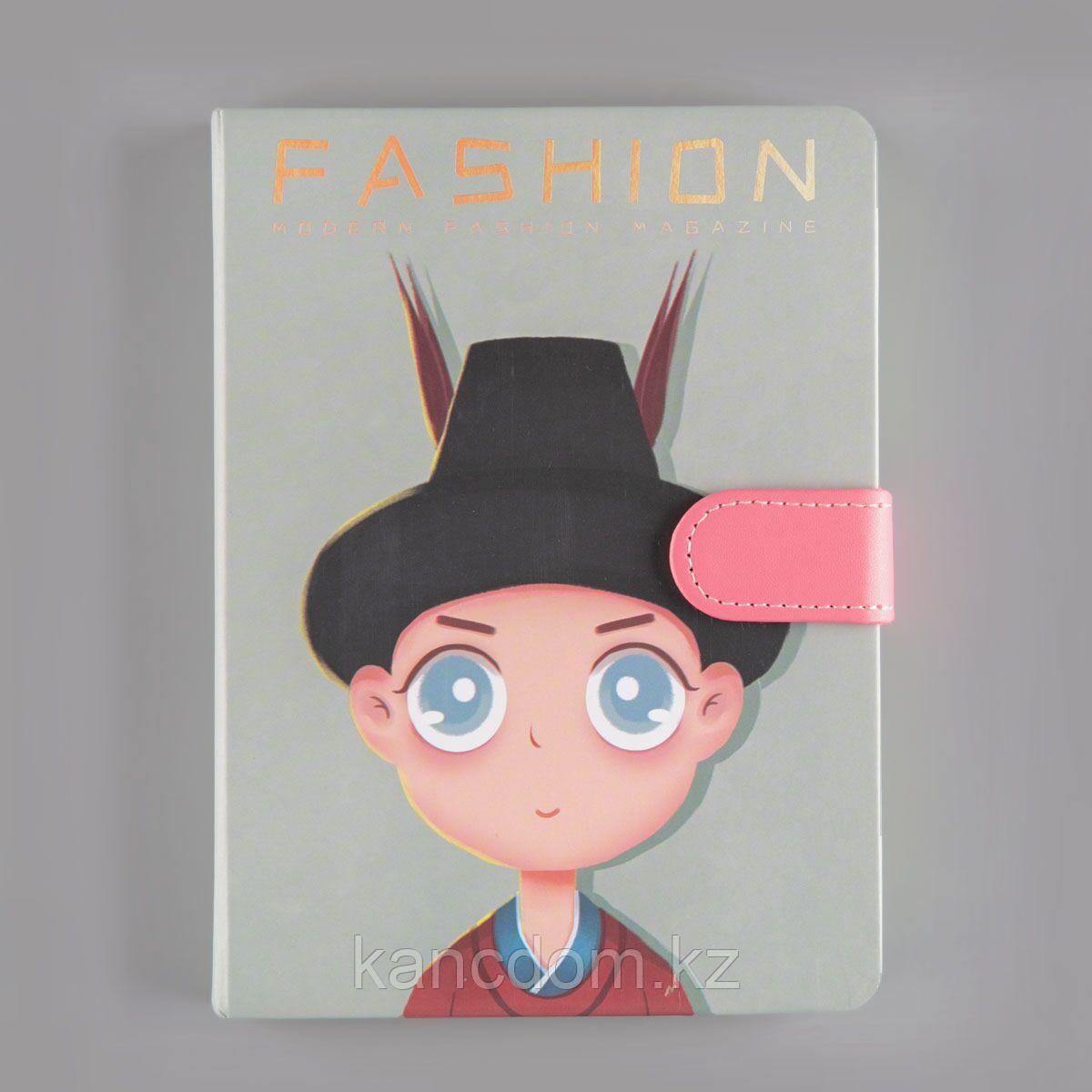 Блокнот "Fashion" с магнитной застежкой розовый Yiwu Hanmio Trade JY114/2