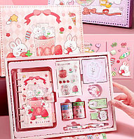 Канцелярский набор на 7 предметов Rabbit BS2205AHL-001