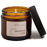 Свеча ароматическая в банке Stella Fragrance "MACAROON YUZU", 50 гр.
