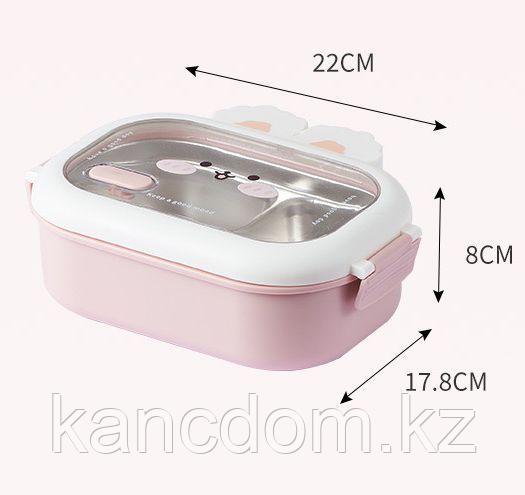 Ланч-бокс «Good Mood Rabbit» 2 отделения 1000мл ML-6285