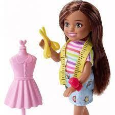Barbie BARBIE ИГРОВОЙ НАБОР С КУКЛОЙ ЧЕЛСИ МОДЕЛЬЕР