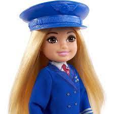Barbie КУКЛА BARBIE ЧЕЛСИ "КАРЬЕРА" ПИЛОТ КУКЛА+АКСЕССУАРЫ