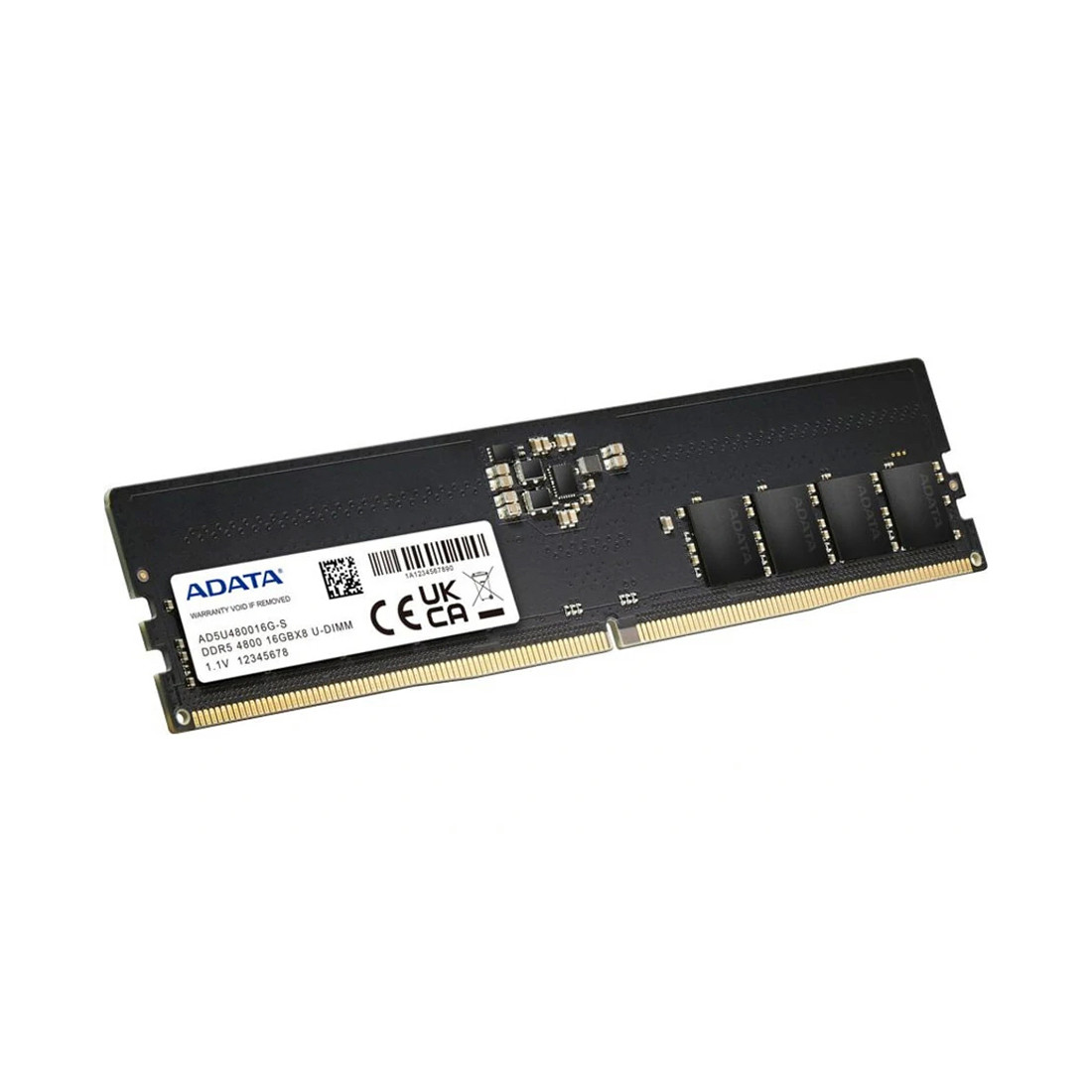 Модуль памяти ADATA AD5U480016G-S DDR5 16GB 4800MHz - фото 1 - id-p113656906