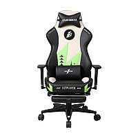 Игровое компьютерное кресло 1stPlayer Duke, Black/White/Green