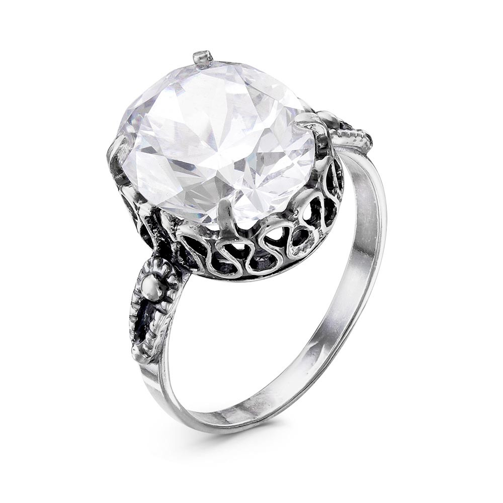 Серьги из серебра с фианитами Красная Пресня 2381725