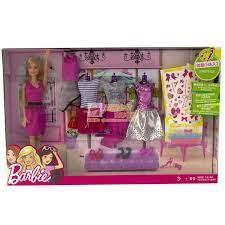 Кукла Barbie 5 стилей (розовый)