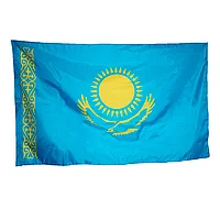 Государственный Флаг Республики Казахстан 0,5x1,0 политекс