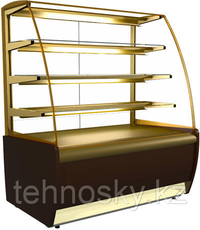 Кондитерская витрина Carboma ВХСв - 1,3д (ОТКРЫТАЯ), фото 1