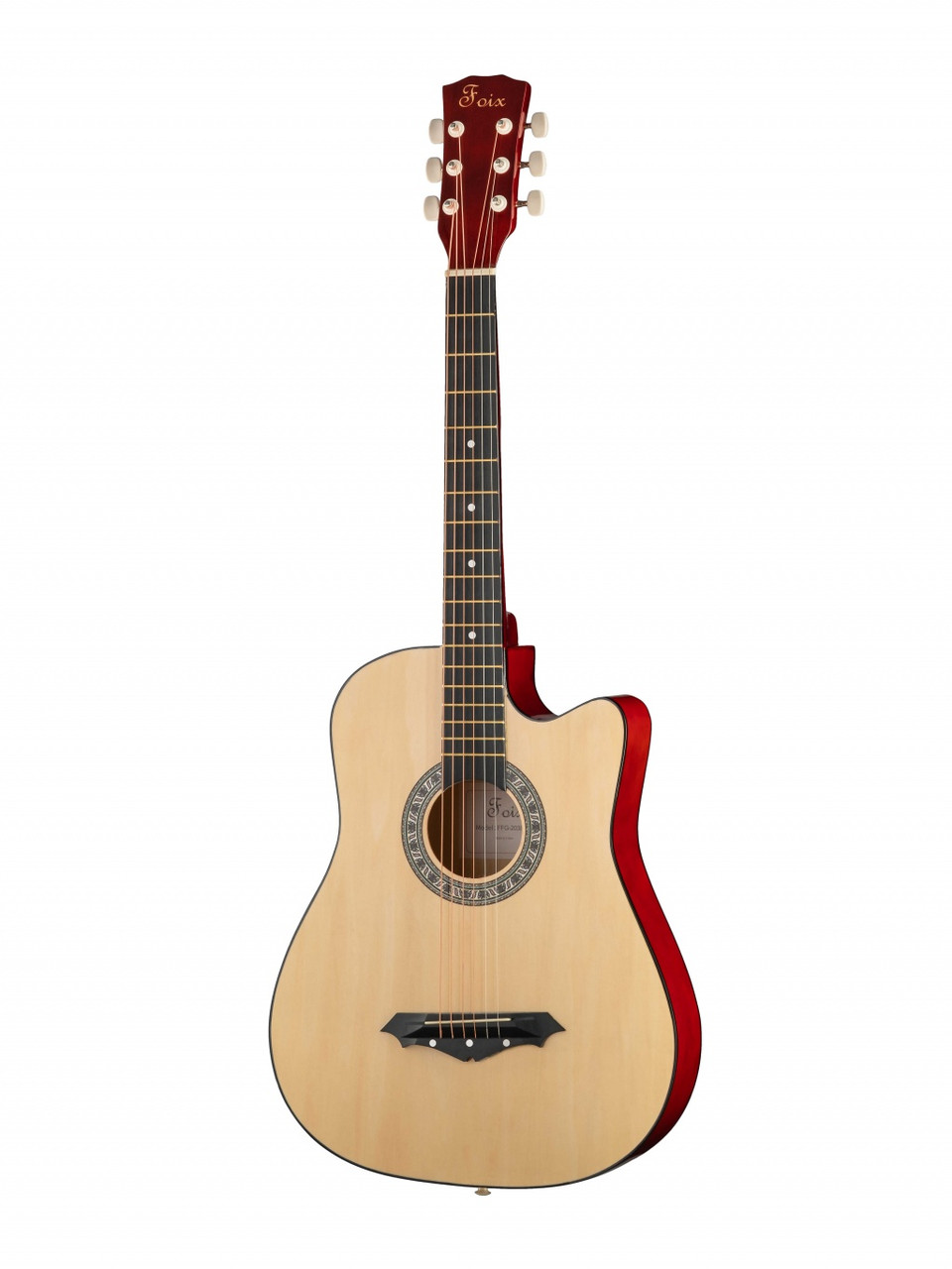 Акустическая гитара+Аксессуары, натуральная, Foix FFG-2038CAP-NA - фото 2 - id-p113661167