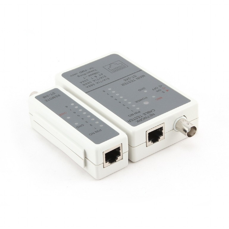 Тестер LAN Cablexpert NCT-1, для RJ-45, RG-58 - фото 1 - id-p113662374