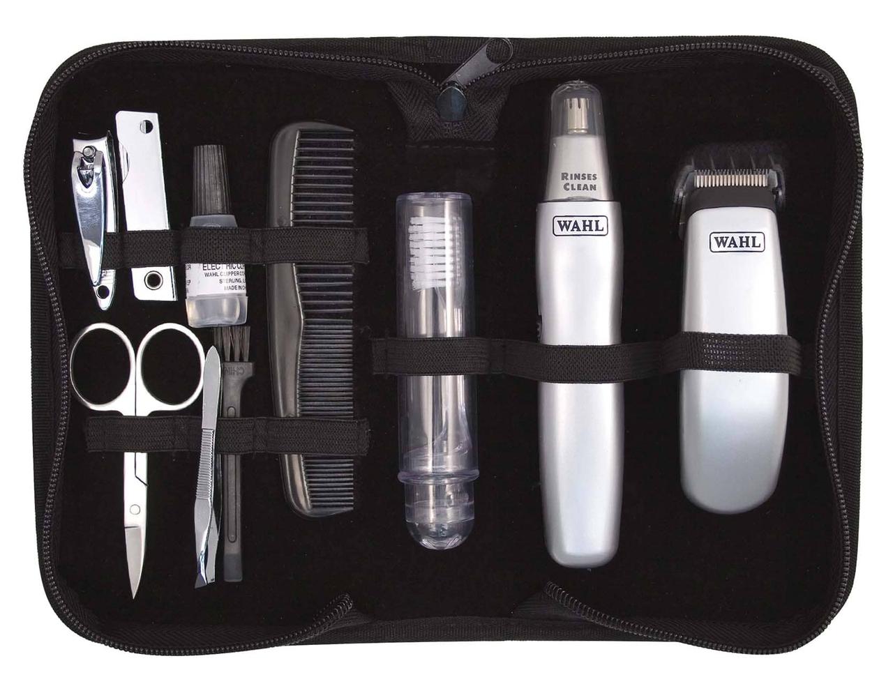 Триммер для усов и бороды Wahl Travel Kit Trimmer серый - фото 1 - id-p113662387