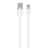 Кабель Olmio Rapid USB 2.0 - Type-C 1.2, 3A белый