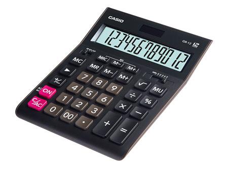 Калькулятор настольный CASIO GR-12-W-EP - фото 1 - id-p113661545