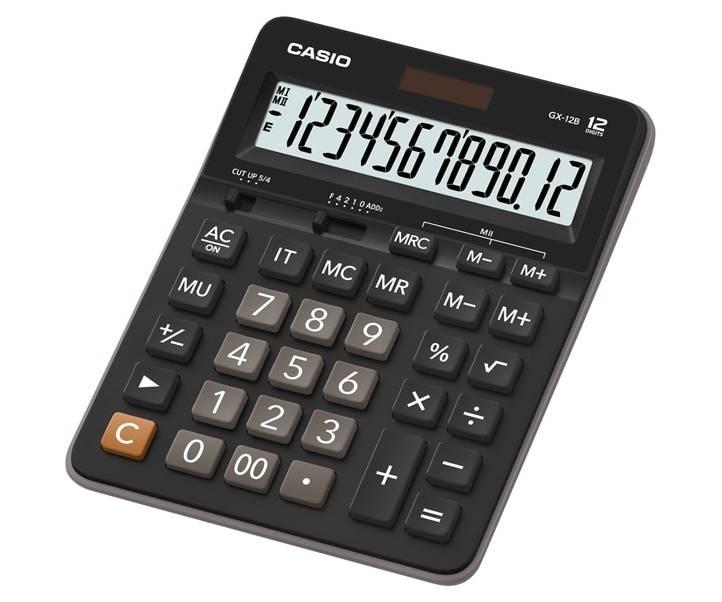 Калькулятор настольный CASIO GX-12B-W-EC - фото 1 - id-p113661556