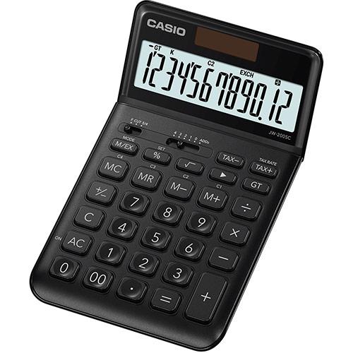 Калькулятор настольный CASIO JW-200SC-BK-W-EP - фото 1 - id-p113661557