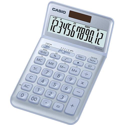 Калькулятор настольный CASIO JW-200SC-BU-S-EP - фото 1 - id-p113661558