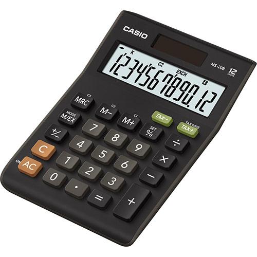 Калькулятор настольный CASIO MS-20B-S-EC - фото 1 - id-p113661566