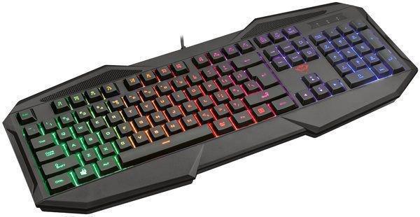 Клавиатура игровая Trust RU GXT830-RW AVONN GAMING KB черный