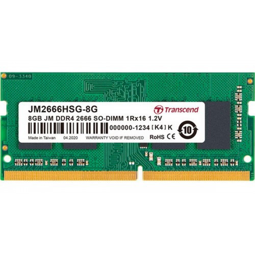 Память оперативная DDR4 Notebook Transcend JM2666HSG-8G - фото 1 - id-p113662078