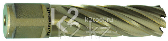 Корончатые сверла HSS / HSS-XE из быстрорежущей стали Gold-line Karnasch, 55 мм, Weldon 19, арт. 20.1270U-012