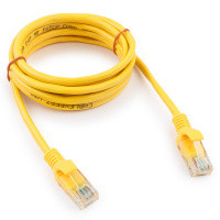 Патч-корд UTP Cablexpert PP12-2M/Y кат.5e, 2м, литой, многожильный (жёлтый) - фото 1 - id-p113662107
