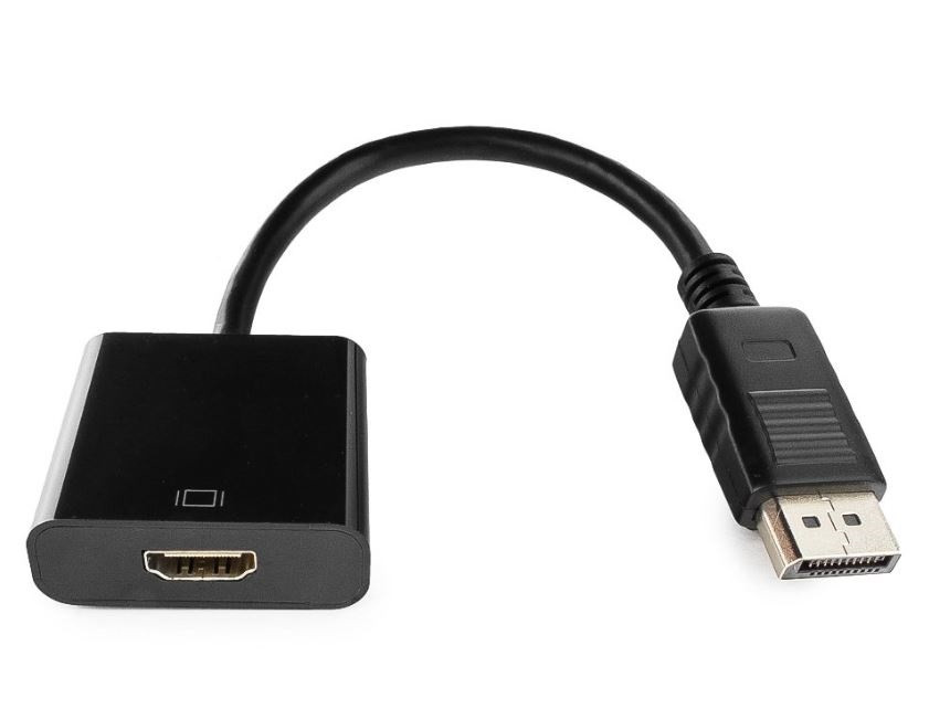 Переходник DisplayPort - HDMI Cablexpert A-DPM-HDMIF-002, 20M/19F, пакет - фото 1 - id-p113662125