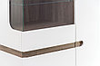 Линате Шкаф с витриной 3D-1S/TYP 32, белый/дуб трюфель, Анрекс, фото 6