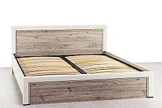 Оливия - Кровать с матрасом Хельге 00048608, 160ПМ, Вудлайн кремовый/дуб анкона, Анрэкс, фото 3