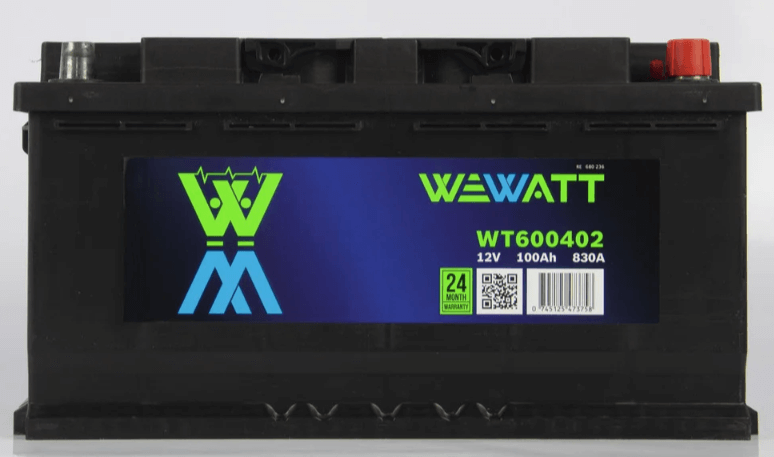 Аккумулятор Wewatt 6CT-100 Ah - фото 1 - id-p85960757