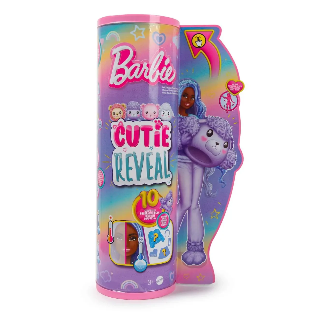 Barbie Милашка-проявляшка Кукла Пудель Барби, Cutie Reveal HKR05 - фото 1 - id-p113669035